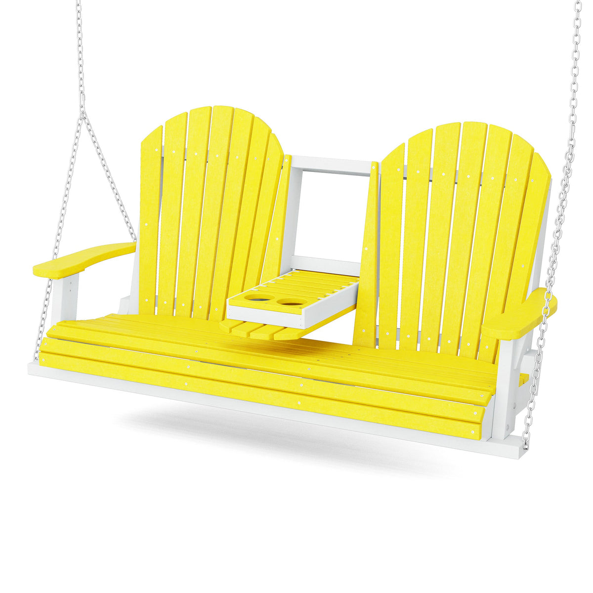 Heritage 5' Swing With Console Porch Swing