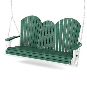Heritage 5' Swing With Console Porch Swing