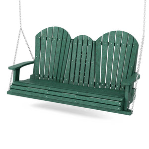 Heritage 5' Swing With Console Porch Swing