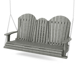 Heritage 5' Swing With Console Porch Swing