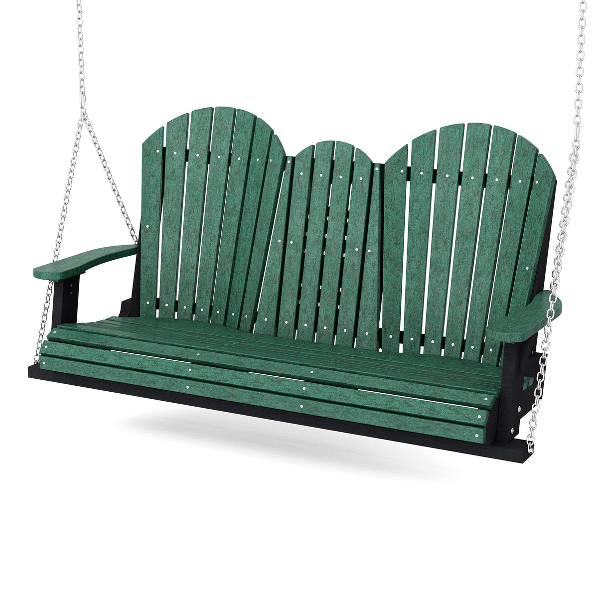 Heritage 5' Swing With Console Porch Swing