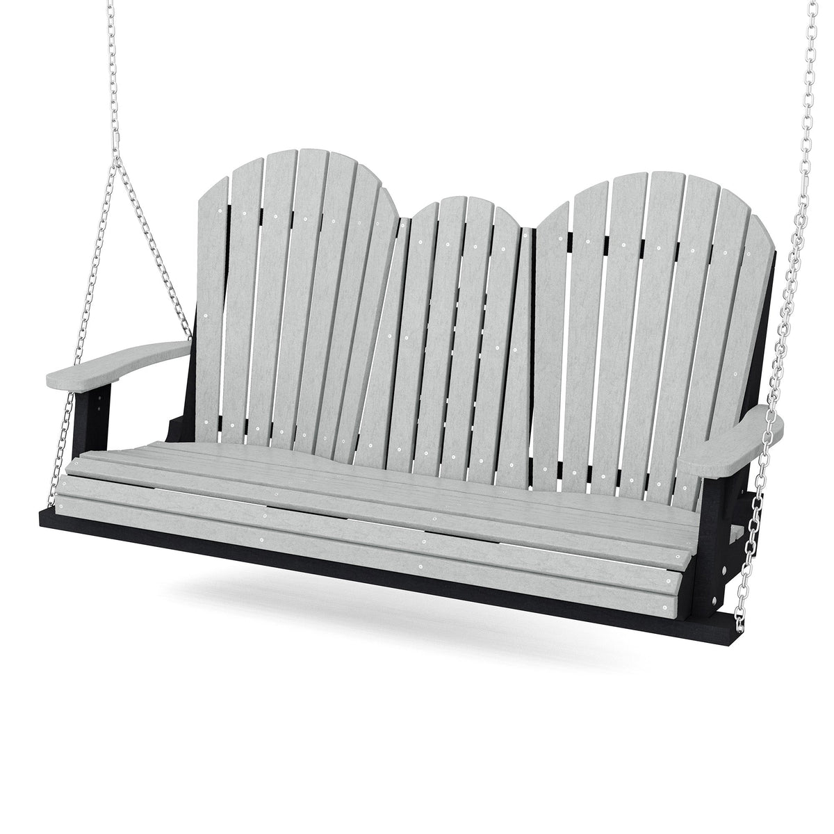 Heritage 5' Swing With Console Porch Swing