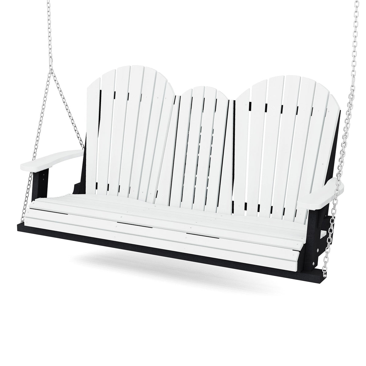 Heritage 5' Swing With Console Porch Swing