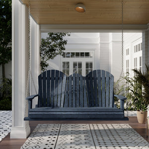Heritage 5' Swing With Console Porch Swing