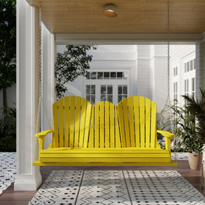 Heritage 5' Swing With Console Porch Swing