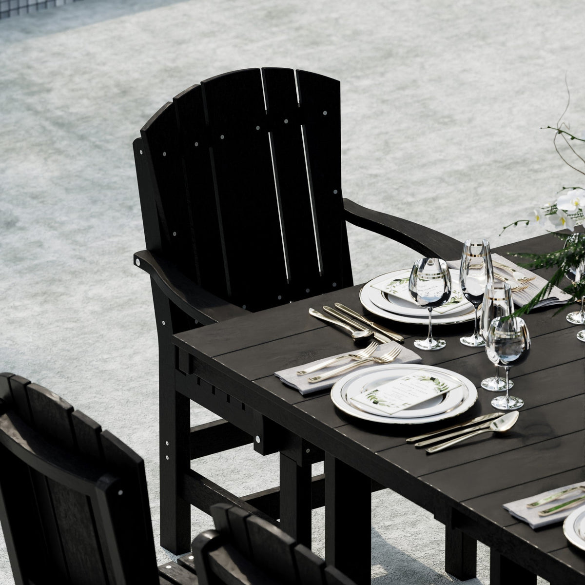 Heritage 7-Piece 44"x72" Dining Set Dining Set
