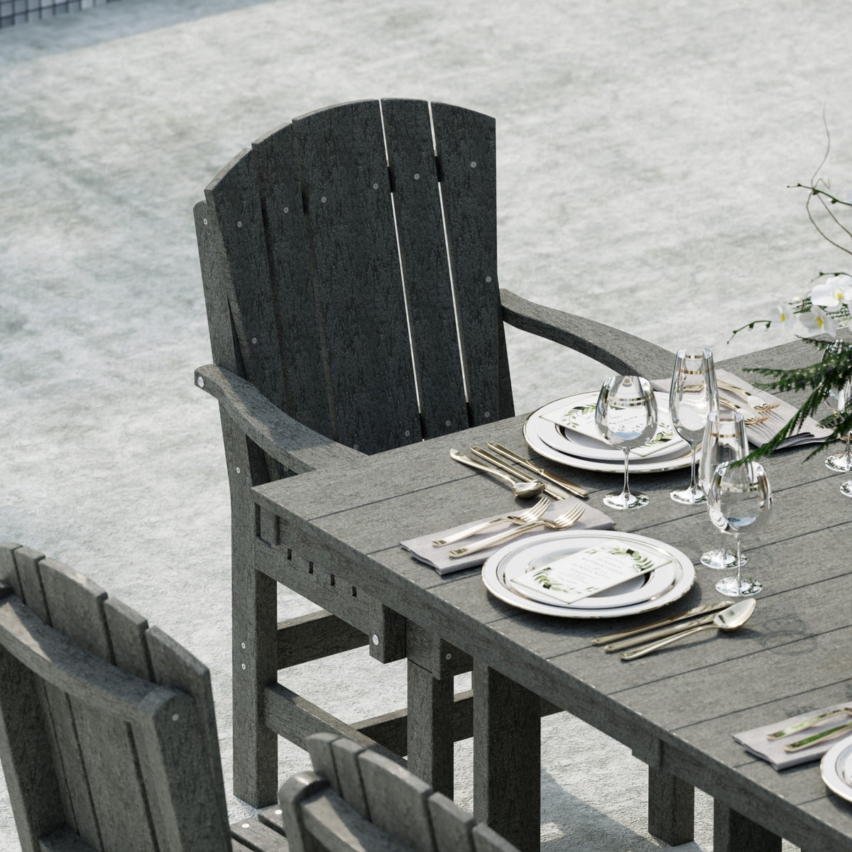 Heritage 7-Piece 44"x72" Dining Set Dining Set