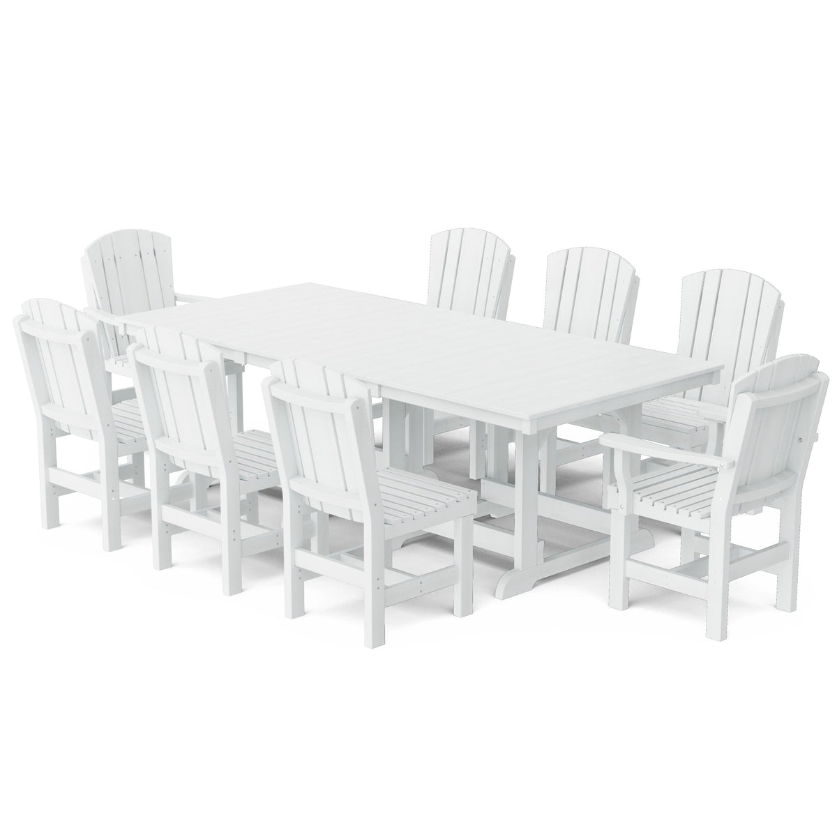 Heritage 9-Piece 44"x94" Dining Set Dining Set