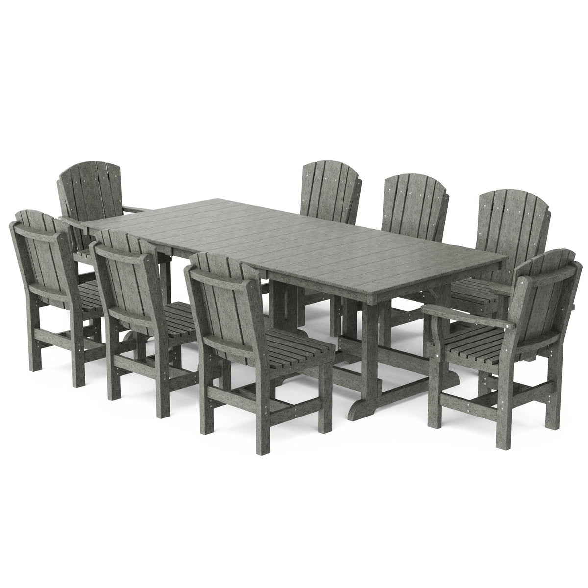 Heritage 9-Piece 44"x94" Dining Set Dining Set