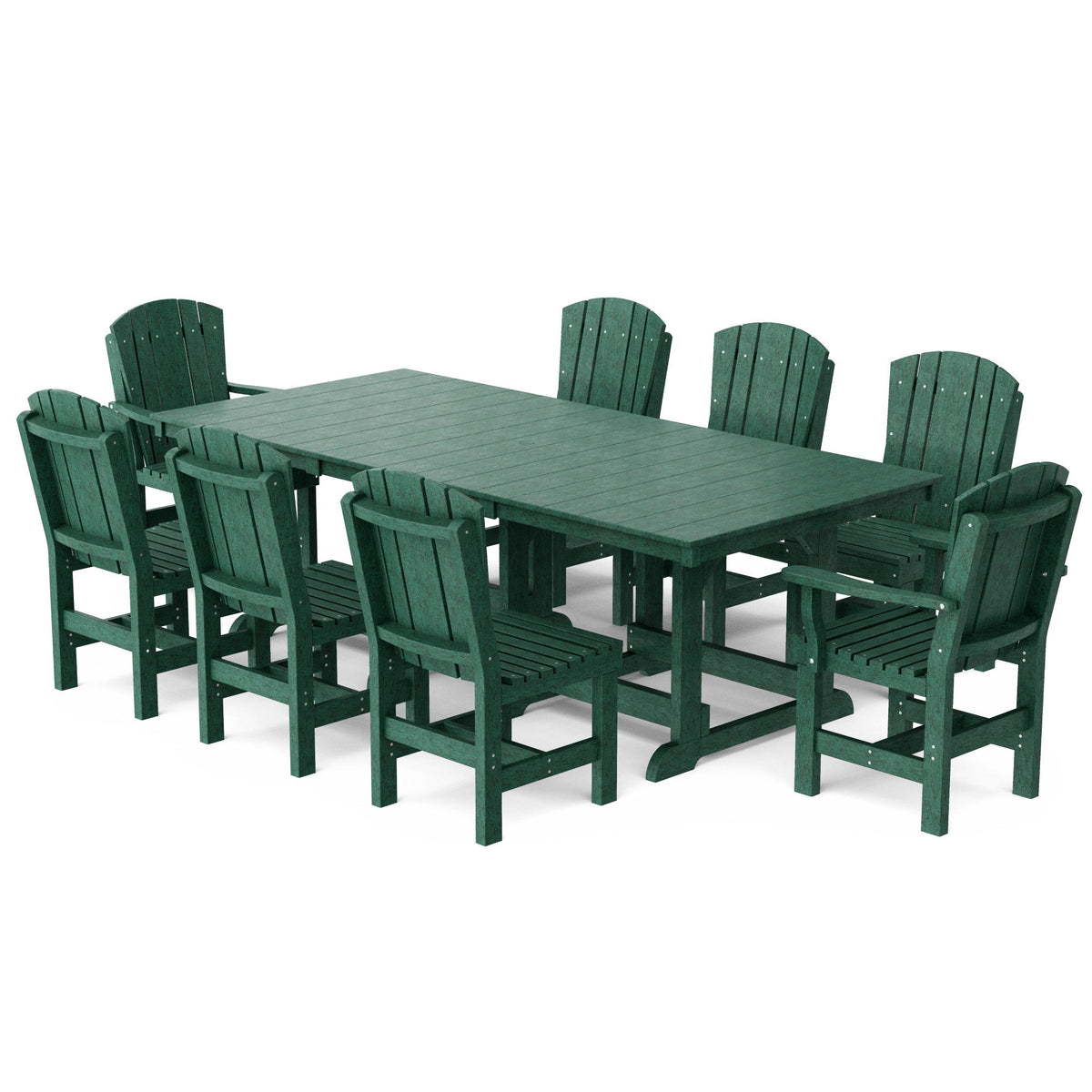 Heritage 9-Piece 44"x94" Dining Set Dining Set