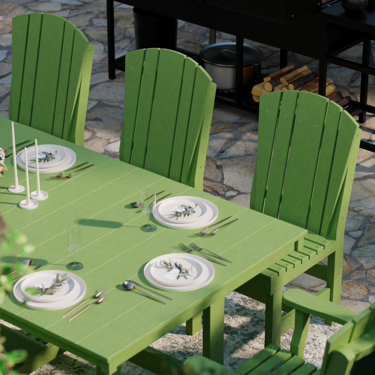 Heritage 9-Piece 44"x94" Dining Set Dining Set