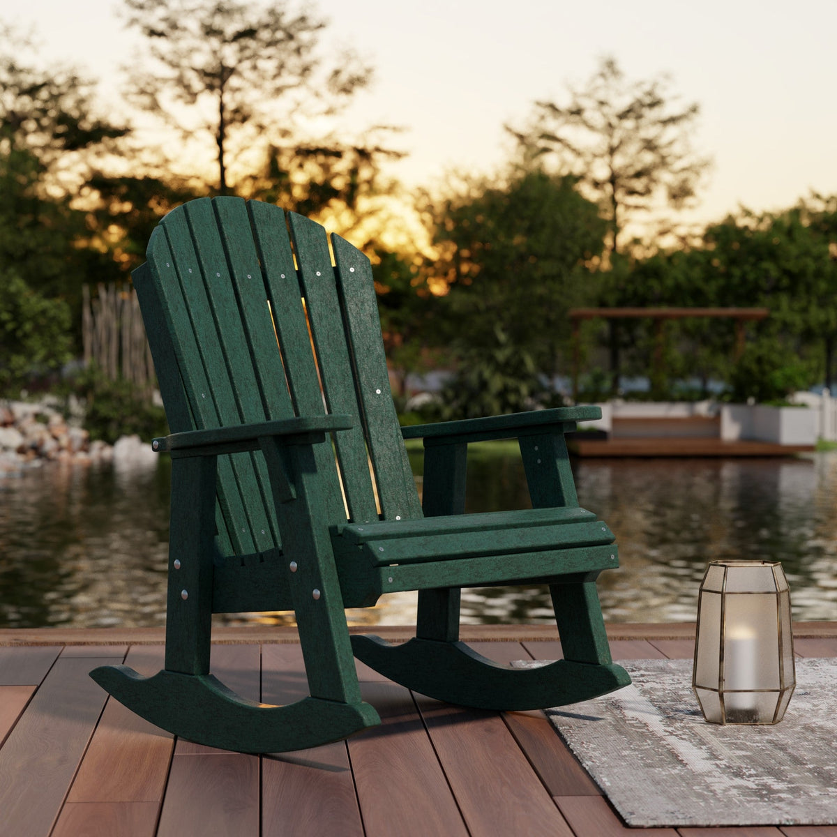 Heritage Adirondack Rocking Chair Rocking Chair