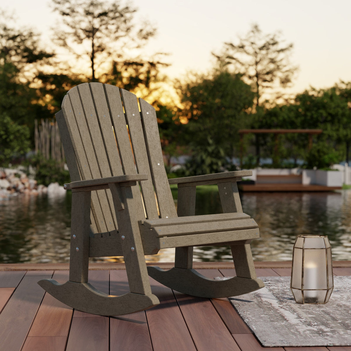 Heritage Adirondack Rocking Chair Rocking Chair