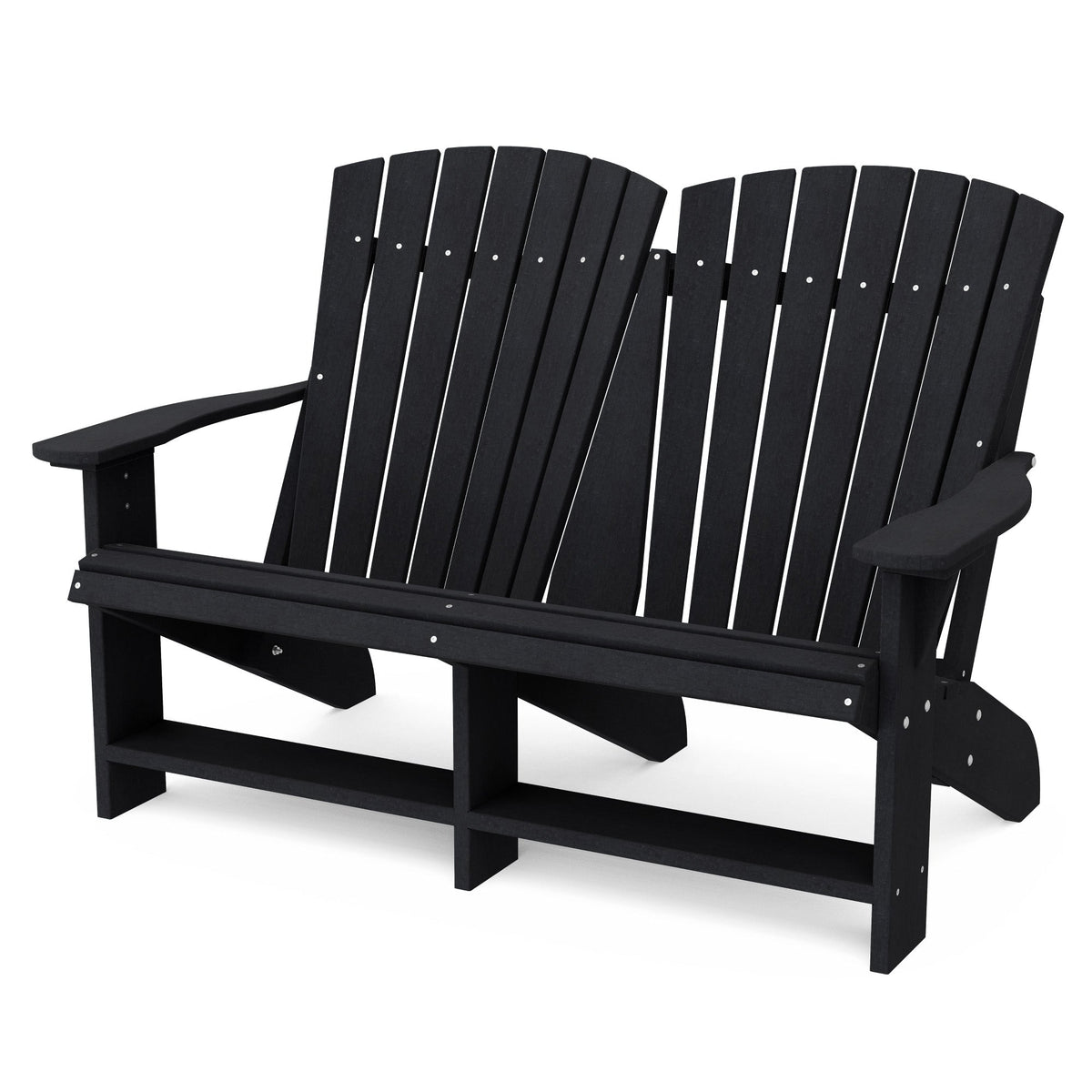 Heritage Double Adirondack Garden Bench