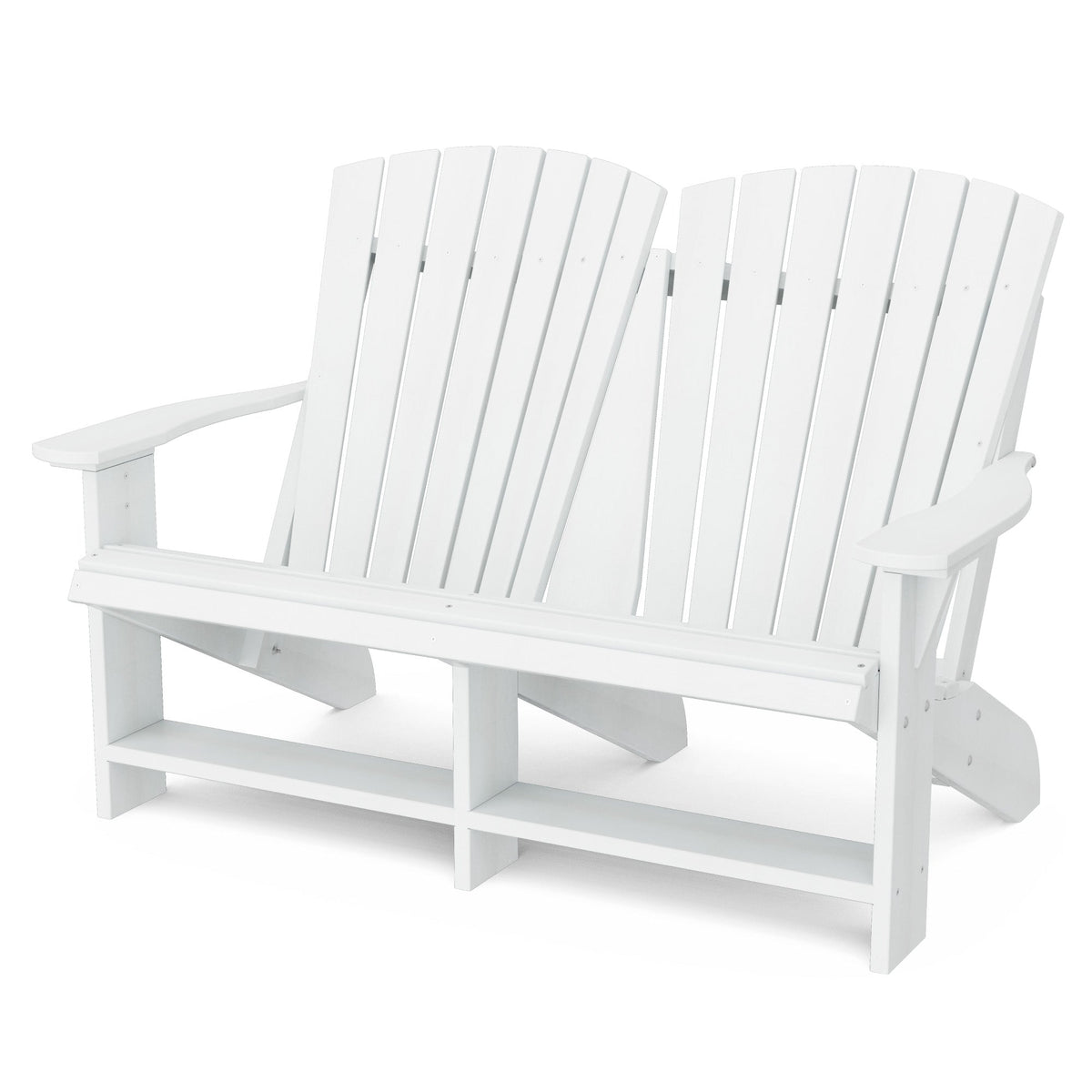 Heritage Double Adirondack Garden Bench