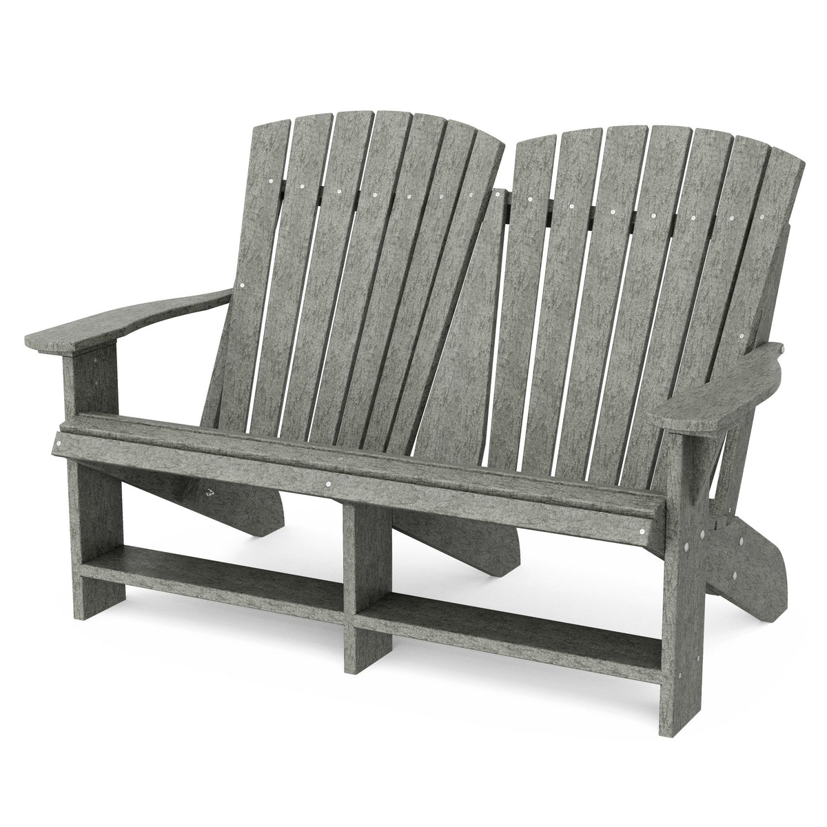 Heritage Double Adirondack Garden Bench