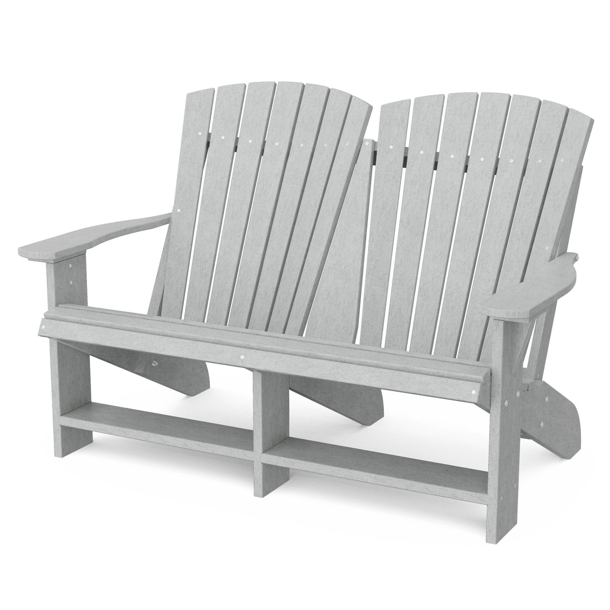 Heritage Double Adirondack Garden Bench
