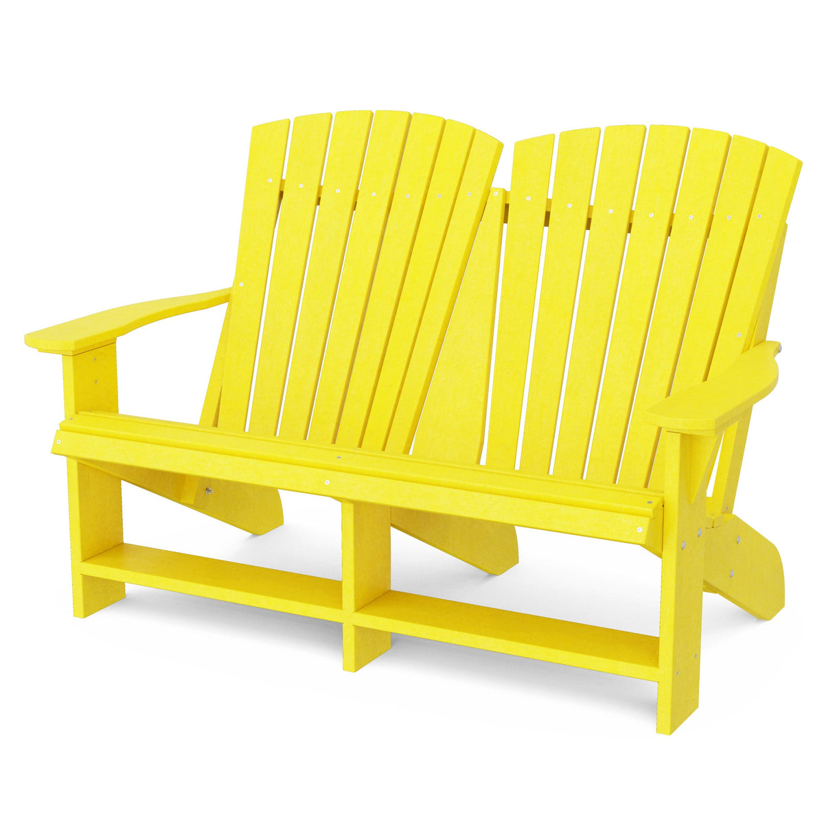 Heritage Double Adirondack Garden Bench