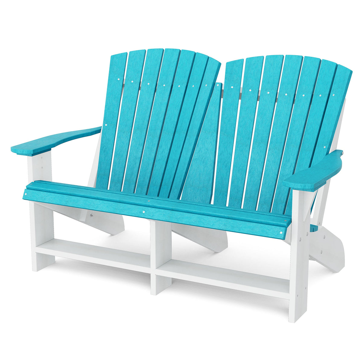 Heritage Double Adirondack Garden Bench