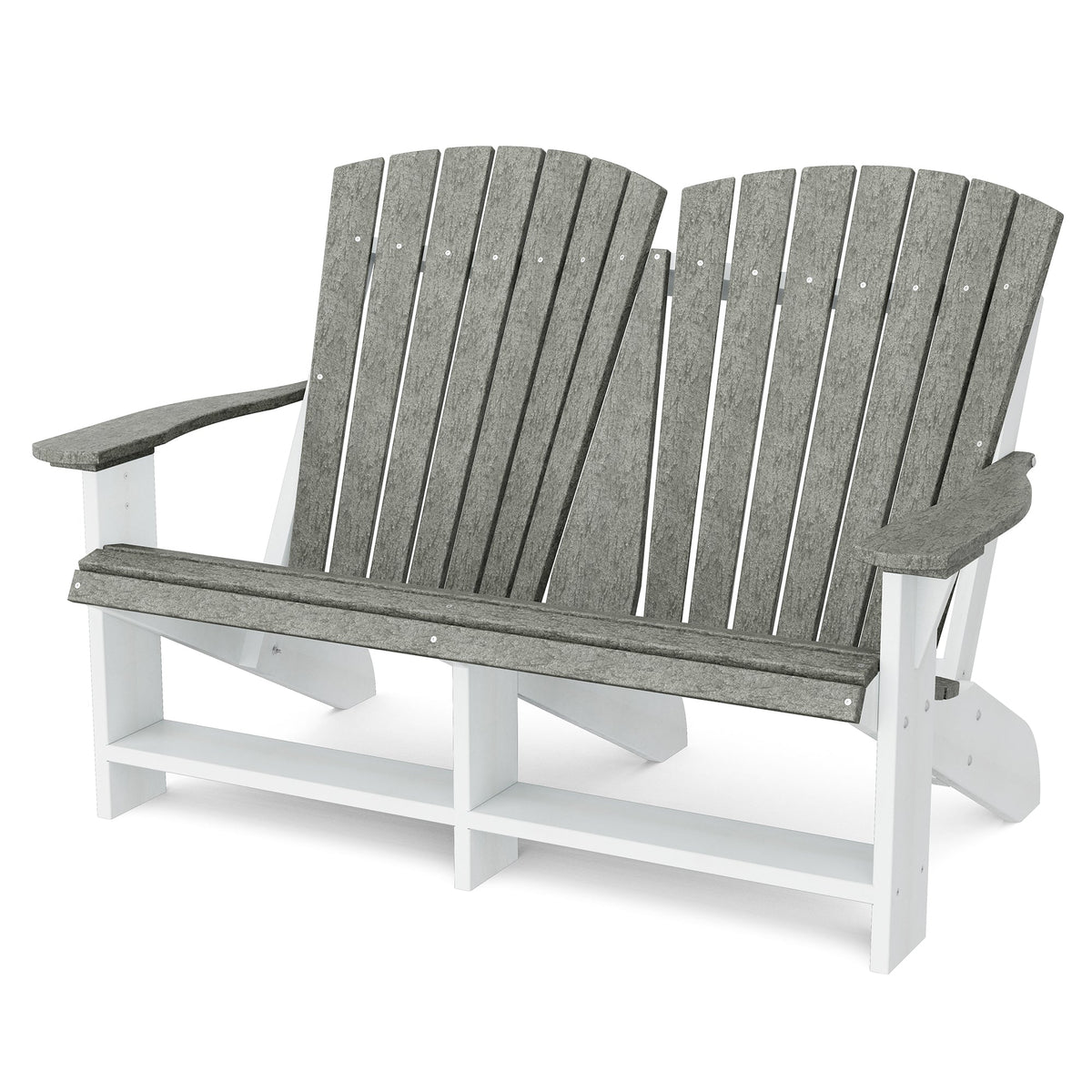 Heritage Double Adirondack Garden Bench