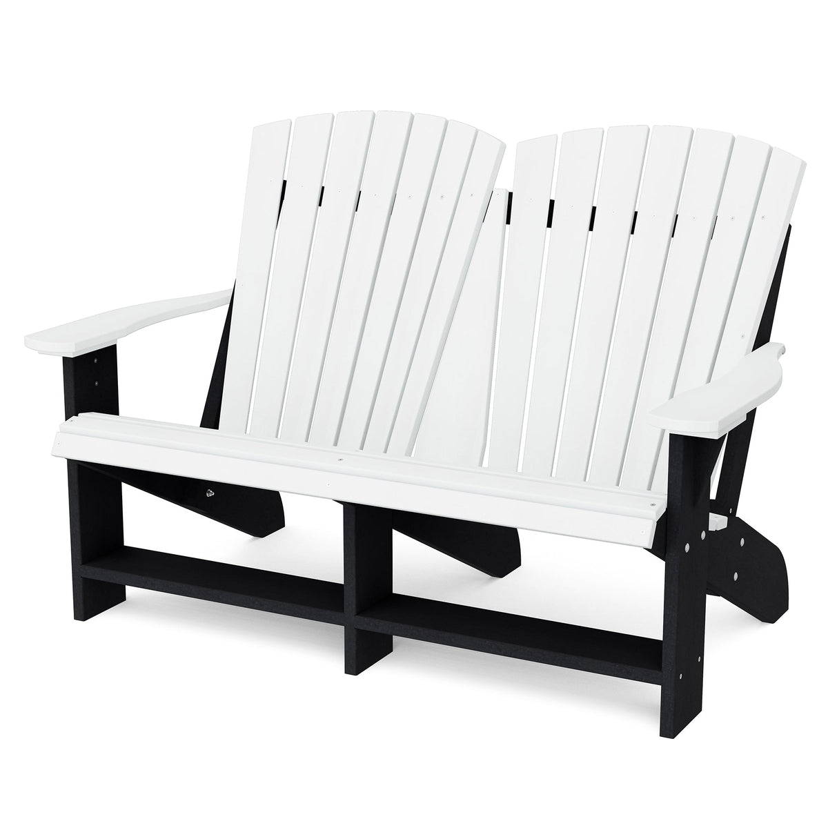 Heritage Double Adirondack Garden Bench