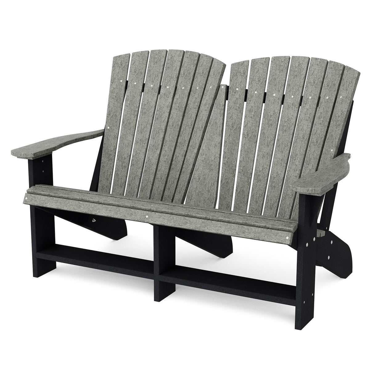 Heritage Double Adirondack Garden Bench