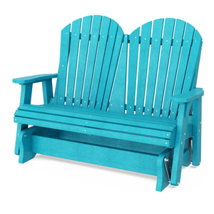 Heritage Double Glider Outdoor Glider Aruba Blue / Same Color