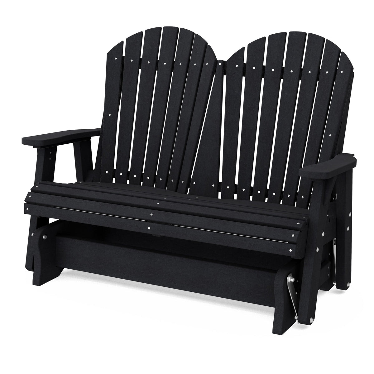 Heritage Double Glider Outdoor Glider Black / Same Color