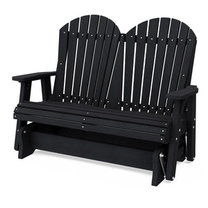 Heritage Double Glider Outdoor Glider Black / Same Color