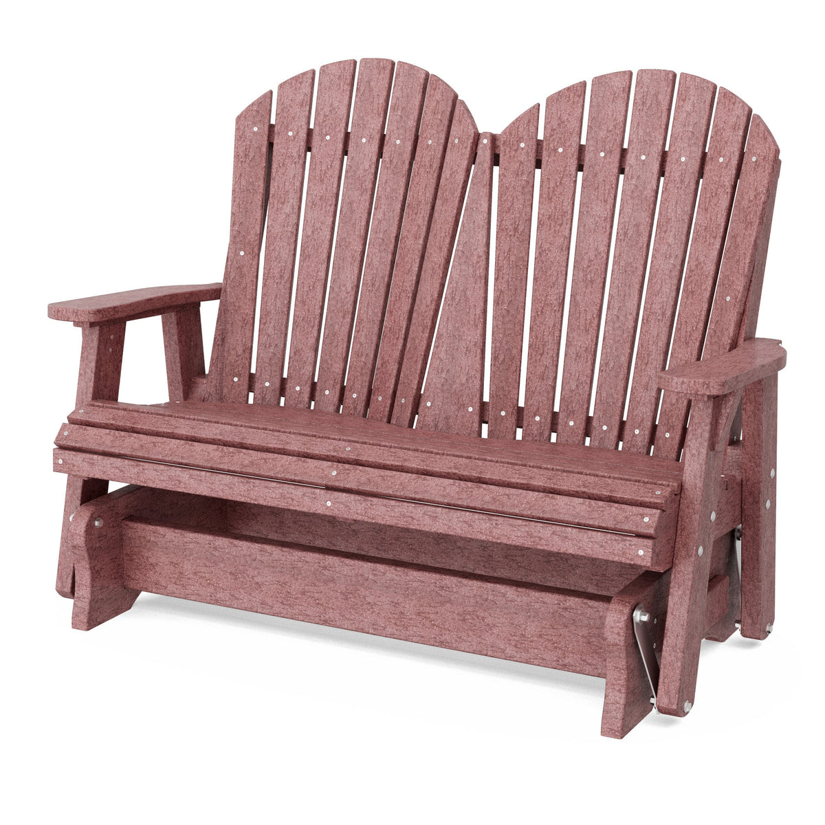 Heritage Double Glider Outdoor Glider Cherry Wood / Same Color