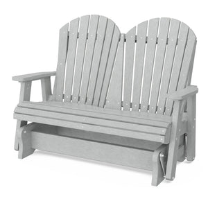 Heritage Double Glider Outdoor Glider Light Gray / Same Color