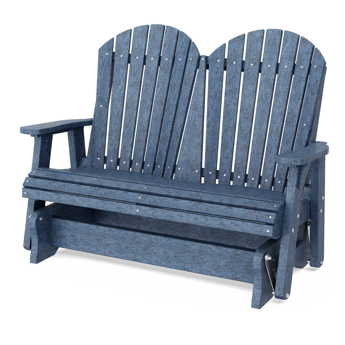 Heritage Double Glider Outdoor Glider Patriot Blue / Same Color