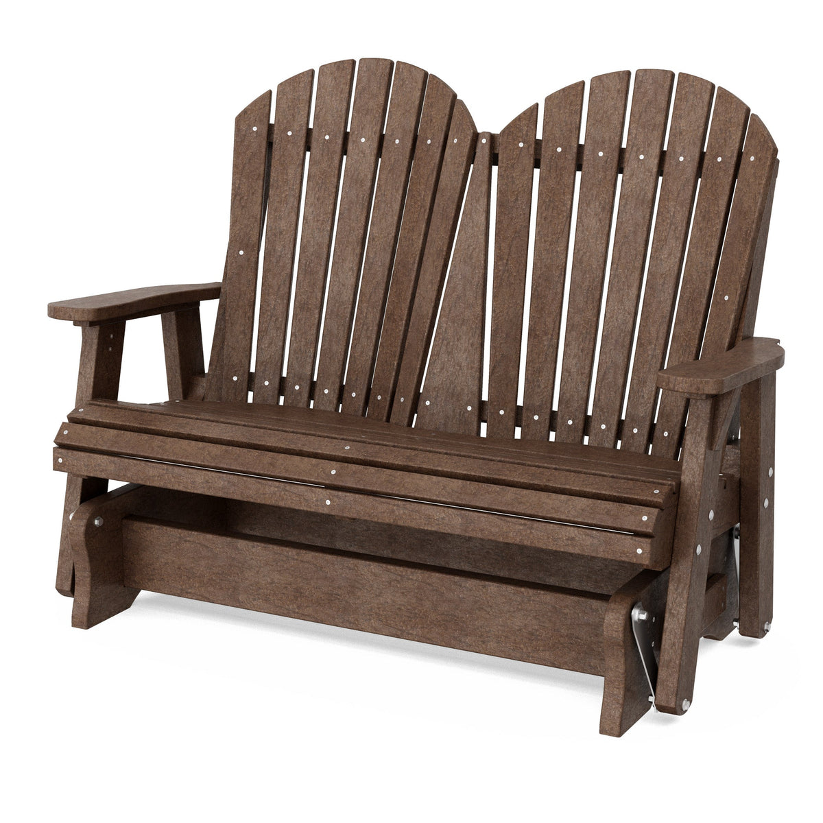 Heritage Double Glider Outdoor Glider Tudor Brown / Same Color