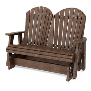 Heritage Double Glider Outdoor Glider Tudor Brown / Same Color