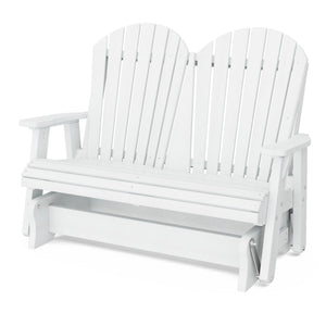 Heritage Double Glider Outdoor Glider White / Same Color