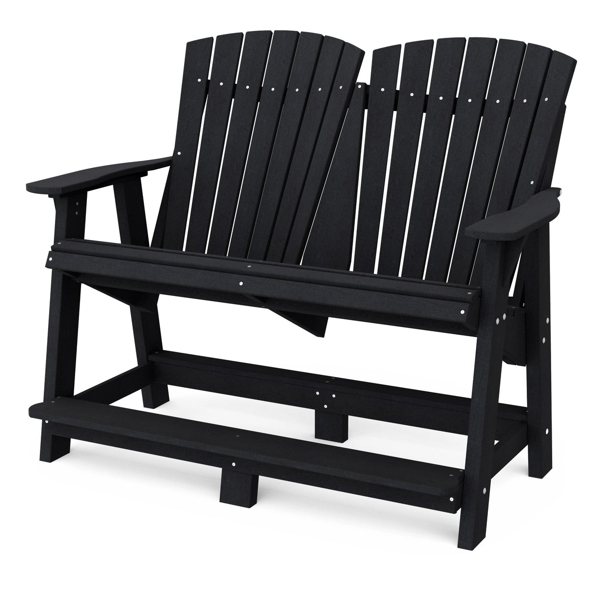 Heritage Double High Adirondack Garden Bench