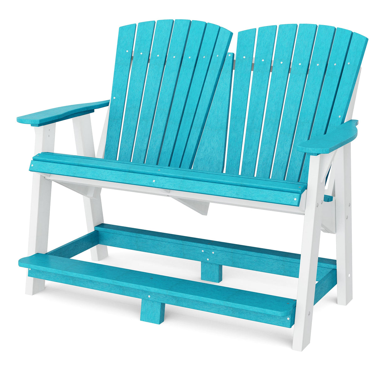 Heritage Double High Adirondack Garden Bench