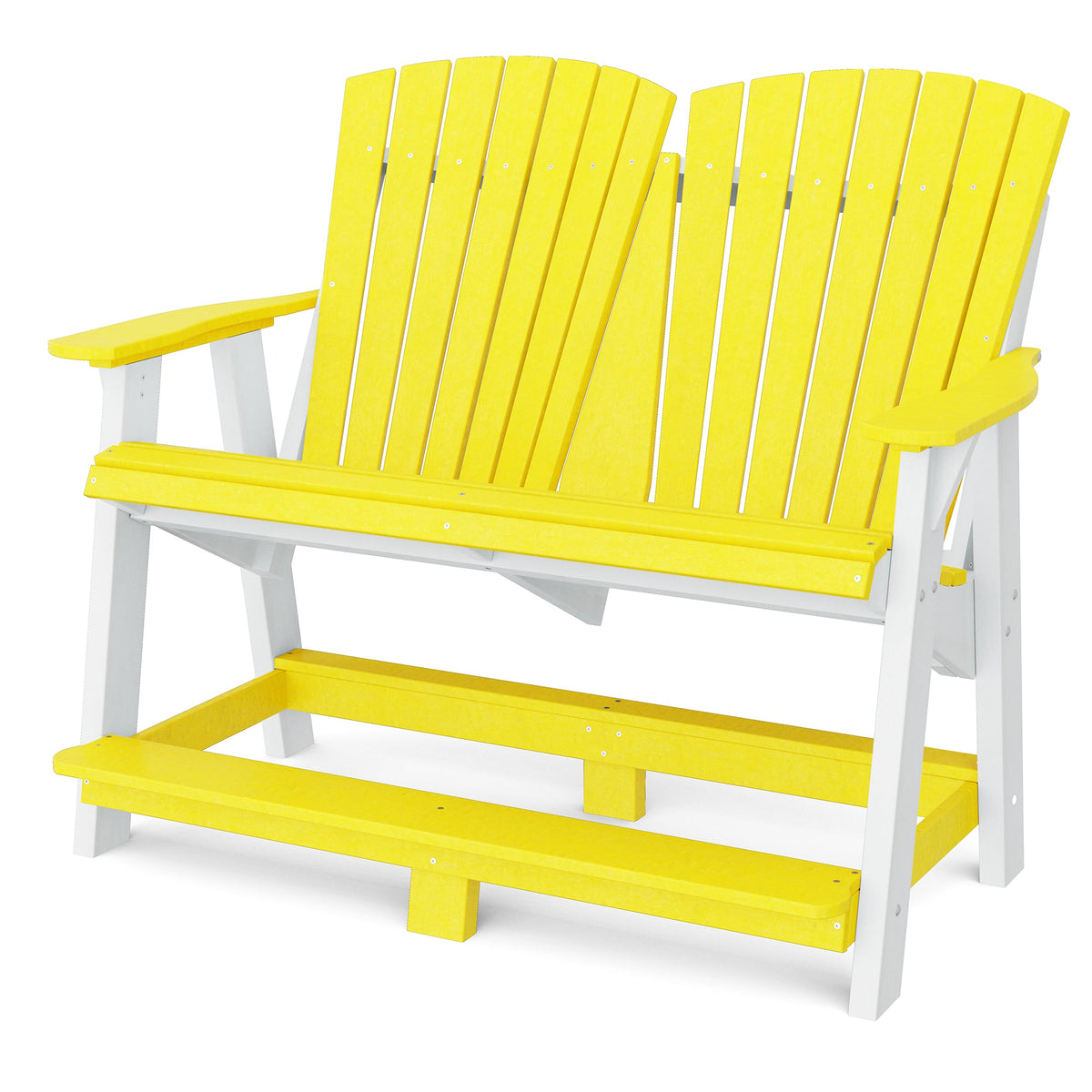 Heritage Double High Adirondack Garden Bench