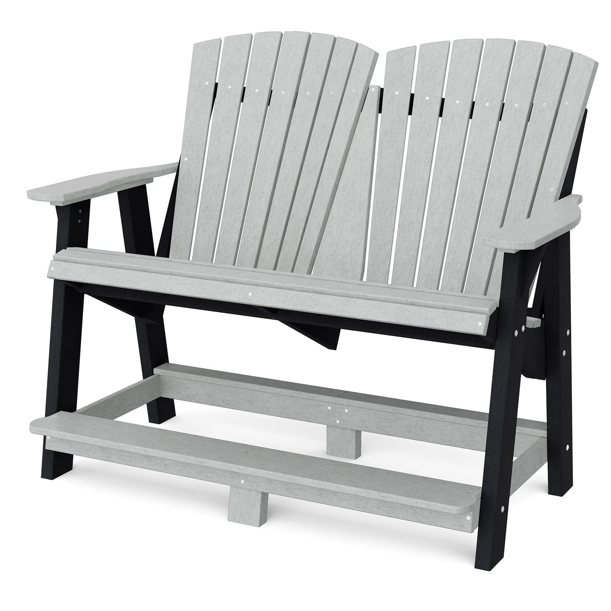 Heritage Double High Adirondack Garden Bench