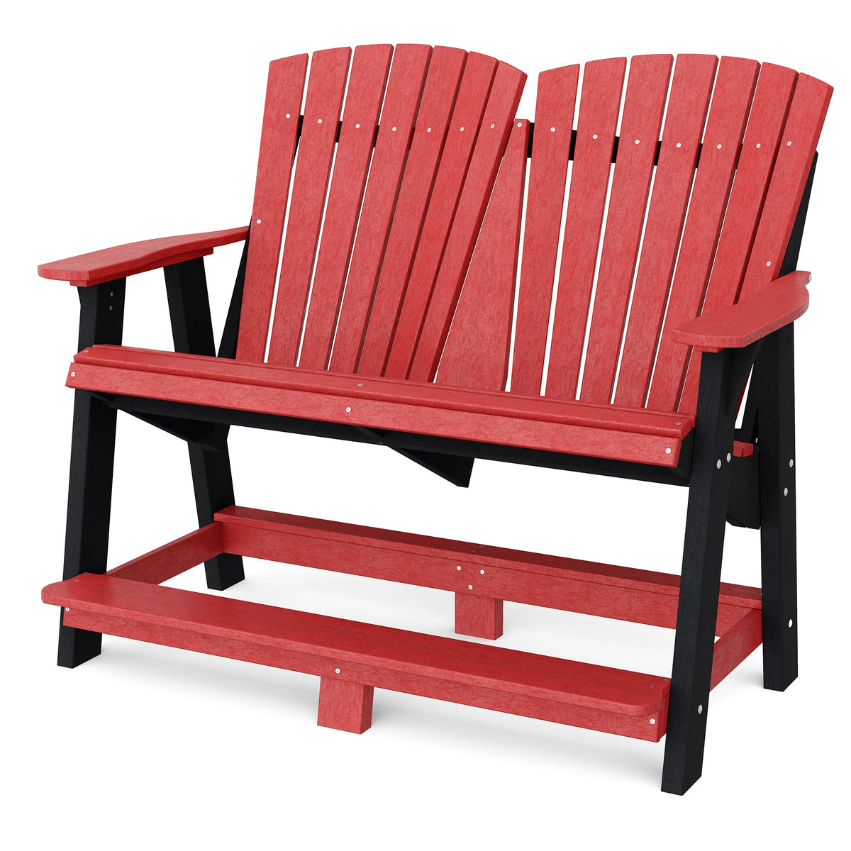Heritage Double High Adirondack Garden Bench