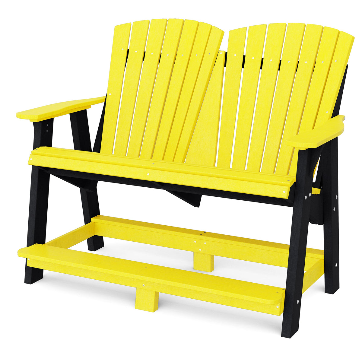 Heritage Double High Adirondack Garden Bench