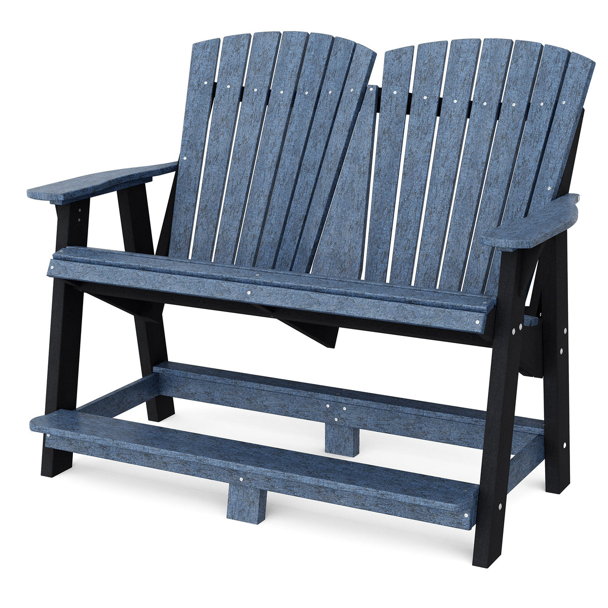 Heritage Double High Adirondack Garden Bench