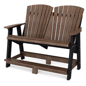 Heritage Double High Adirondack Garden Bench