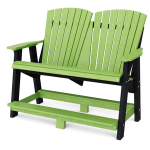 Heritage Double High Adirondack Garden Bench