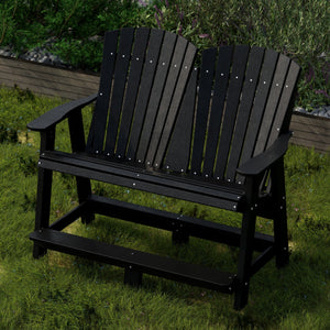 Heritage Double High Adirondack Garden Bench