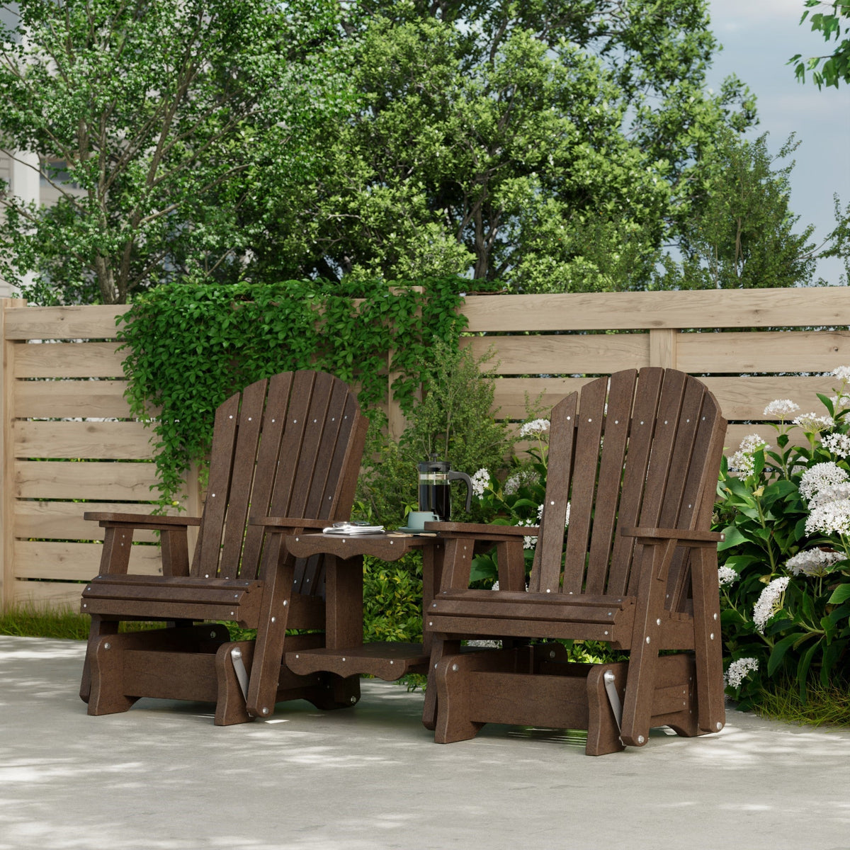 Heritage Double Rock-a-Tee Bench Garden Bench