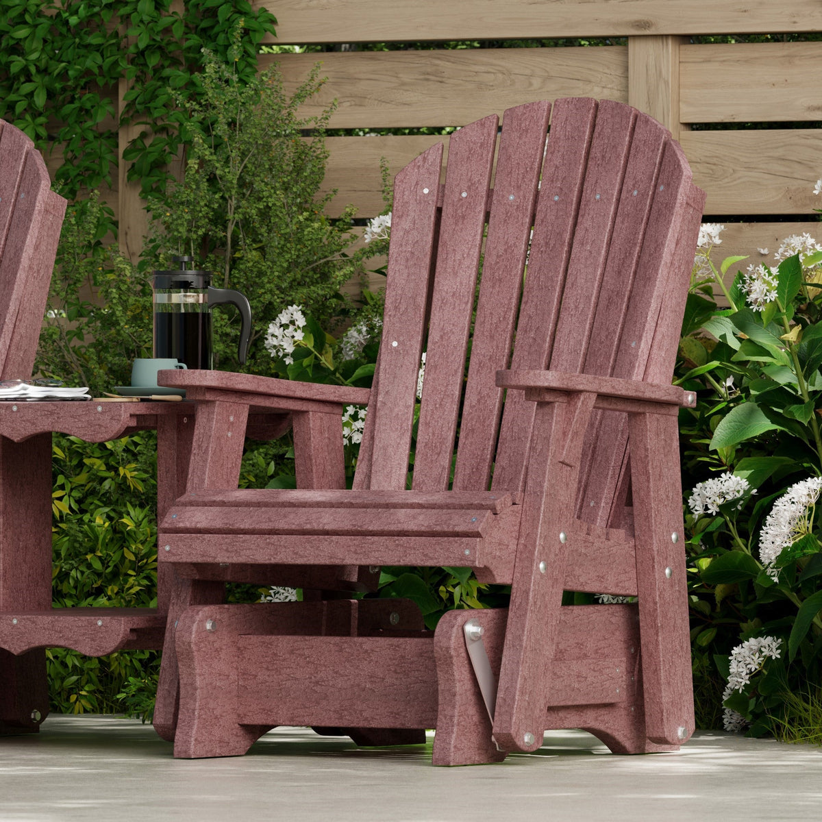 Heritage Double Rock-a-Tee Bench Garden Bench