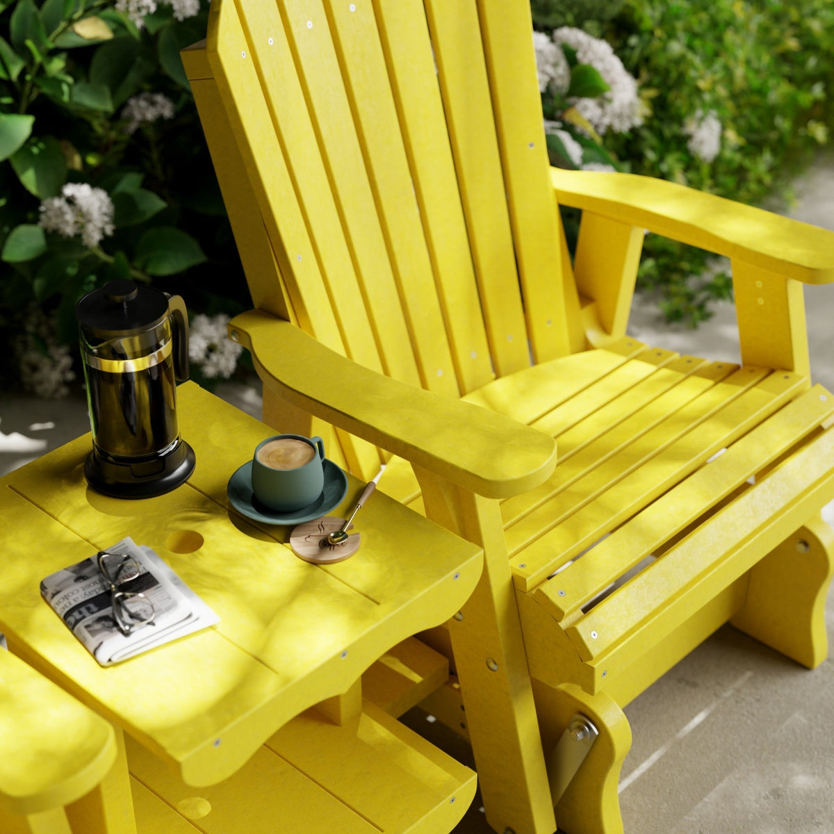 Heritage Double Rock-a-Tee Bench Garden Bench