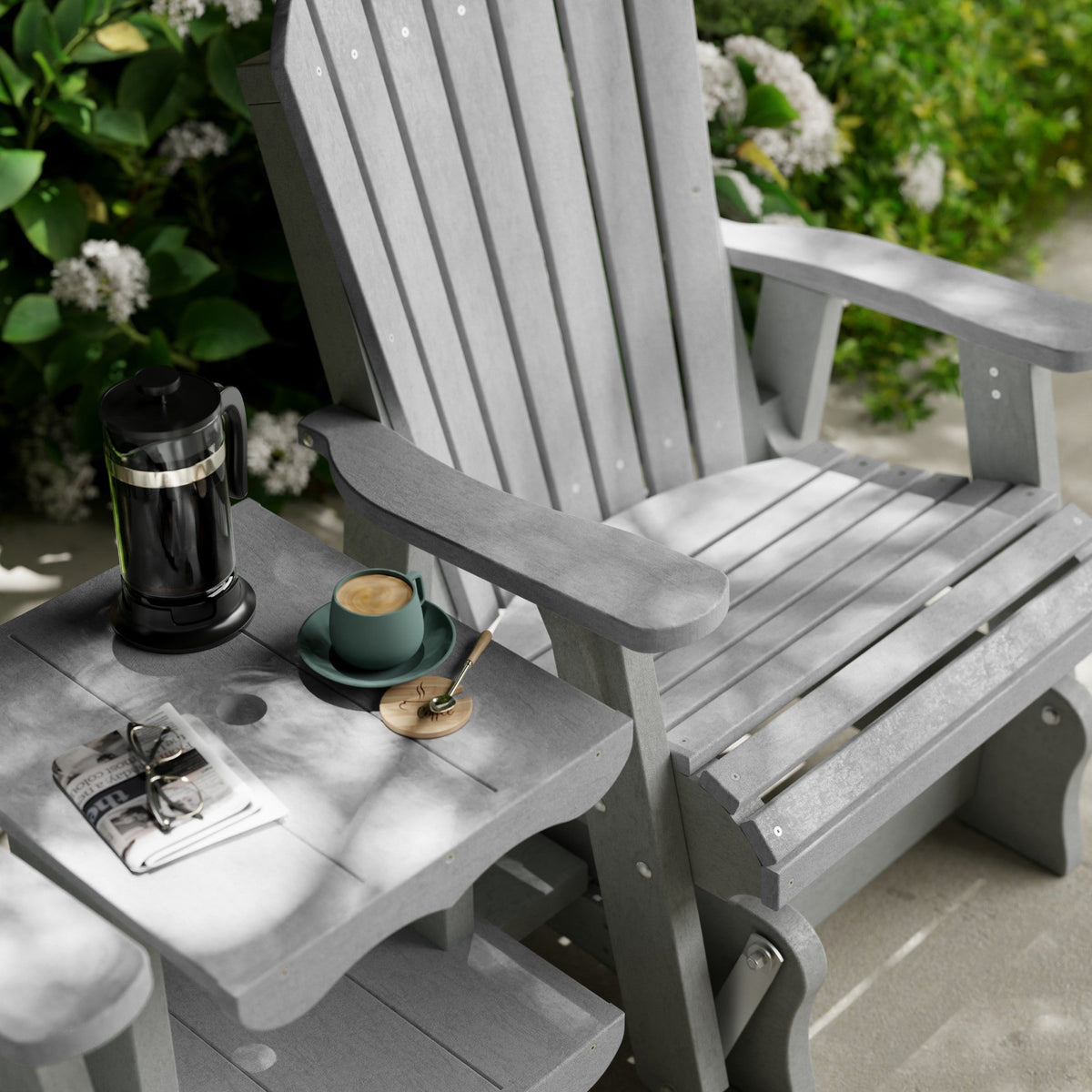 Heritage Double Rock-a-Tee Bench Garden Bench