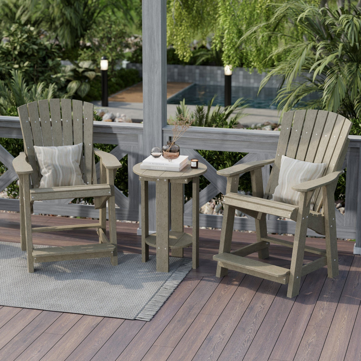 Heritage High Adirondack Chair Outdoor Chair